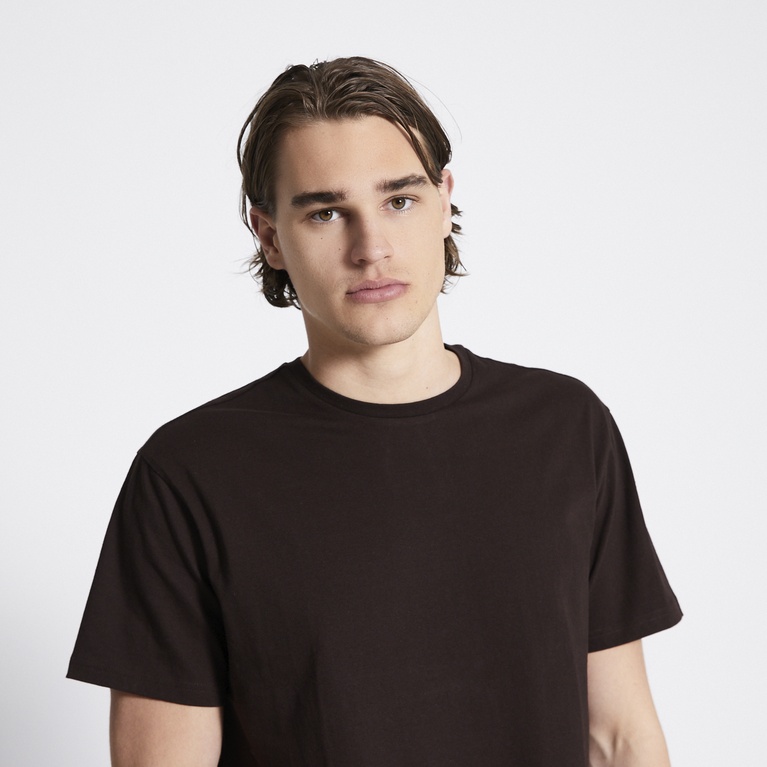 Basic tee "Marlon" Dark Brown